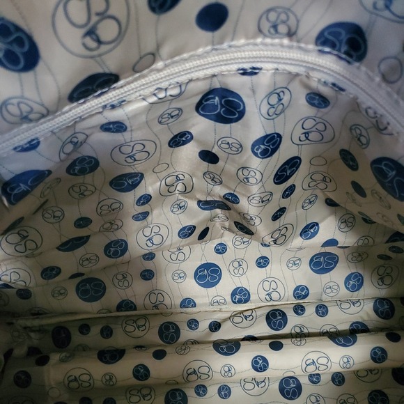 Samantha Brown Wheeled Nylon quilted Weekender - Blue - Picture 6 of 9